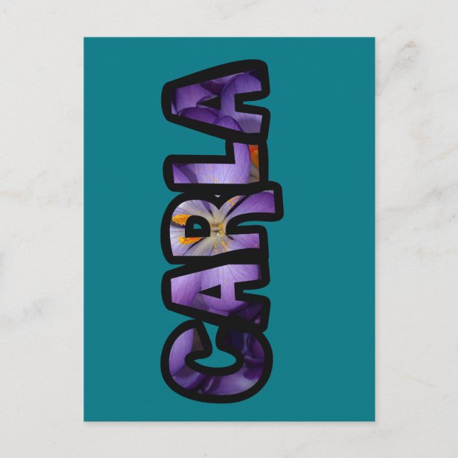 CARTE POSTALE CARLA (Devant)