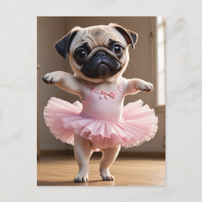 Carte Postale Carlin Ballerina (Devant)