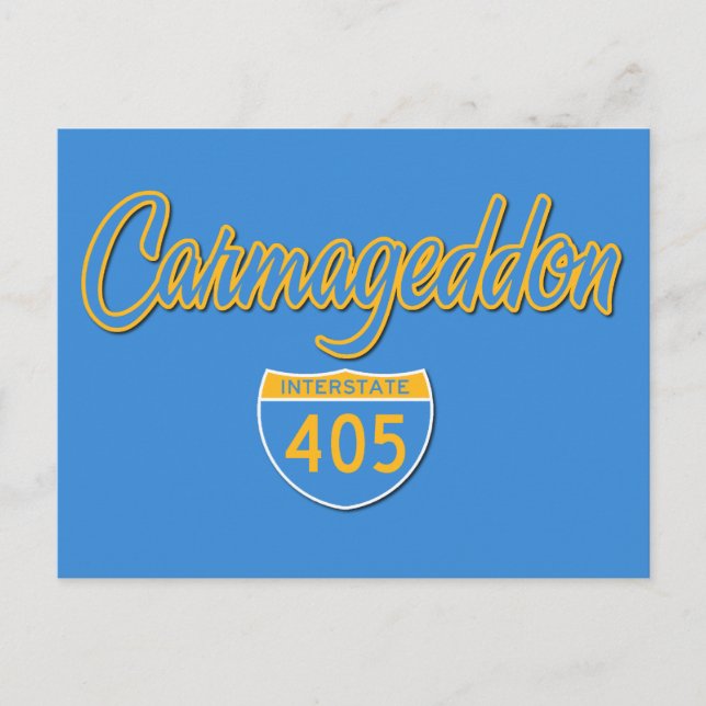 Carte Postale Carmageddon (Devant)