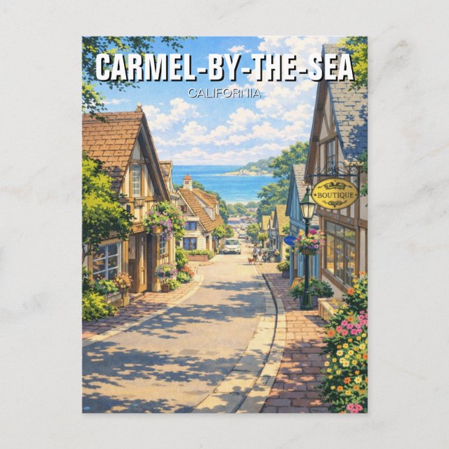 Carte Postale Carmel-by-the-sea  (Devant)