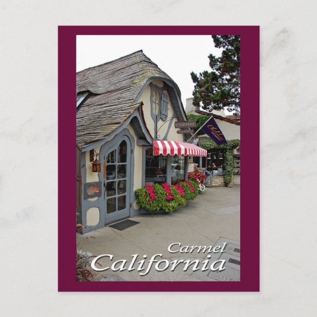 Carte Postale Carmel California (Devant)
