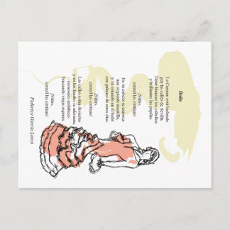 Carte Postale Carmen baila