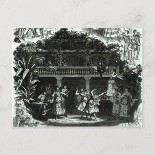 Carte Postale Carmen dans la taverne Lilas Pastia