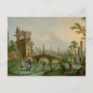 Carte Postale Carmontelle donnant les Clés du Parc