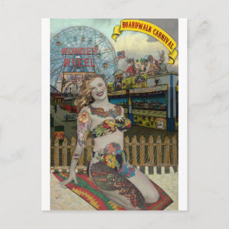 Carte Postale Carnaval de Boardwalk