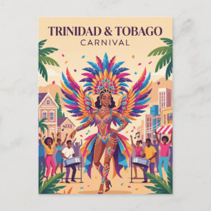 Carte Postale Carnaval de Trinité-et-Tobago