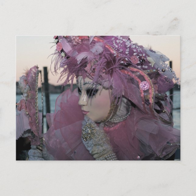 Carte Postale Carnaval de Venise XIV (Devant)