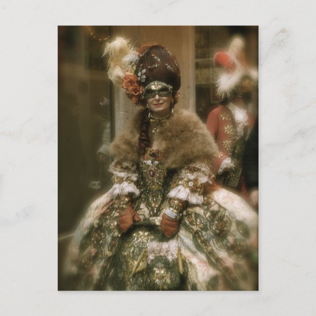 Carte Postale Carnaval de Venise XVIII (Devant)