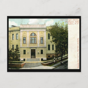 Carte Postale Carnegie Library, Yonkers, NY 1906 Vintage