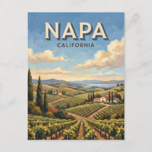 Carte Postale Carneros Napa Californie