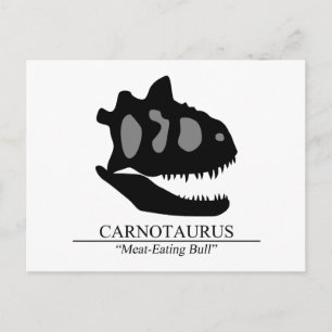 Carte Postale Carnotaurus