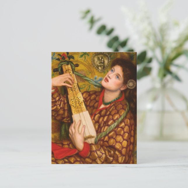 Carte Postale Carol de Noël Art Vintage (Debout devant)