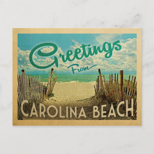 Carte Postale Carolina Beach Vintage voyage