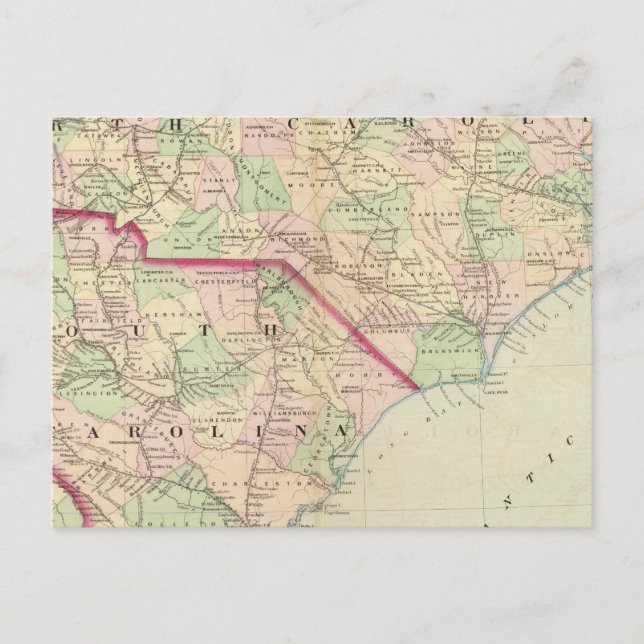 Carte Postale Carolina N & S 2 (Devant)