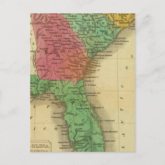Carte Postale Carolina N & S 3 (Devant)