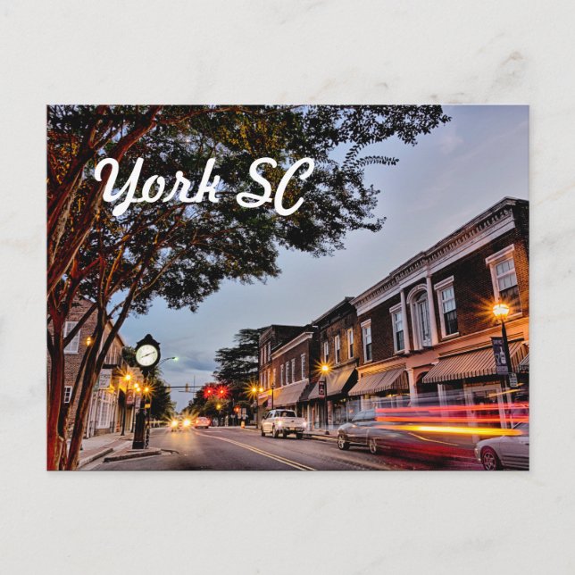 Carte Postale carolina-sud de york (Devant)
