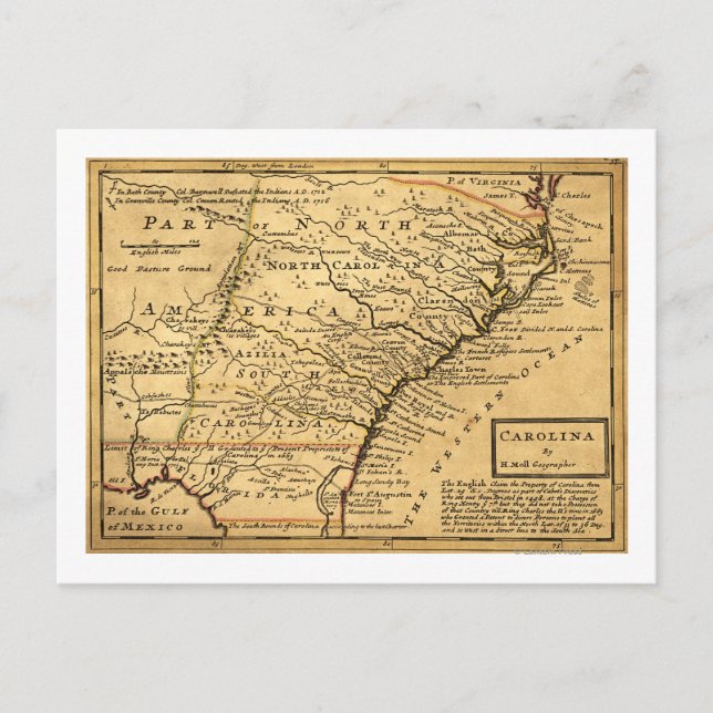 Carte Postale CarolinaCarte panoramique (Devant)