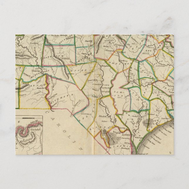 Carte Postale Caroline du Nord 5 (Devant)