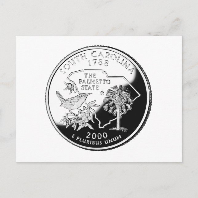 Carte Postale Caroline du Sud (Devant)