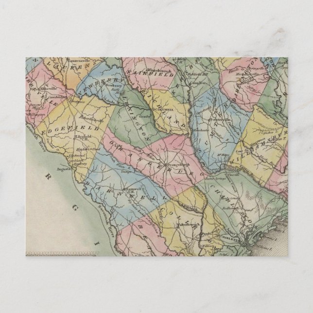 Carte Postale Caroline du Sud 5 (Devant)