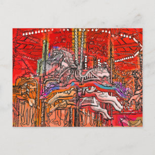 CARTE POSTALE CAROUSEL