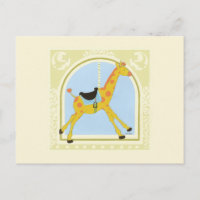 Carousel Giraffe by June Erica Vess