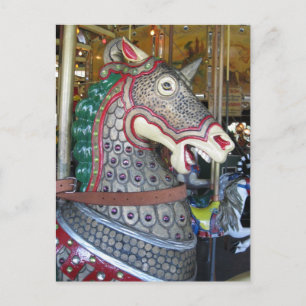 Carte Postale Carousel Postcard