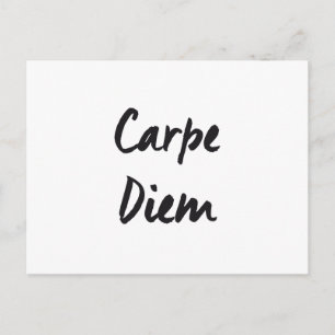 Carte Postale Carpe diem