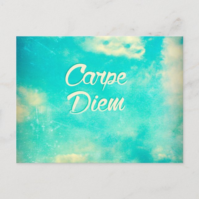Carte Postale Carpe Diem (Devant)