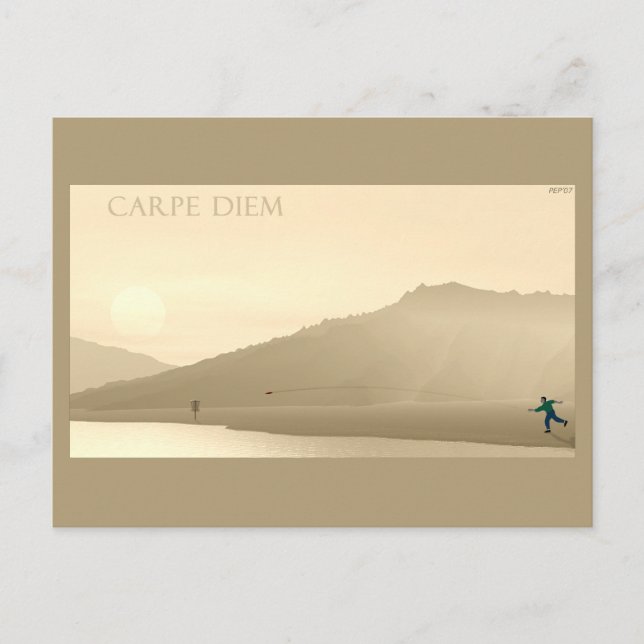 Carte Postale Carpe Diem (Devant)