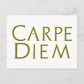 Carte postale Carpe Diem