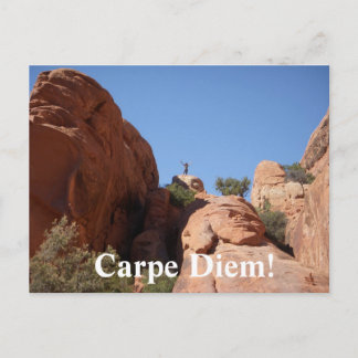 Carte Postale Carpe Diem !
