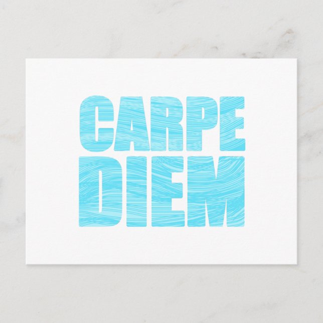 Carte postale Carpe Diem (Devant)
