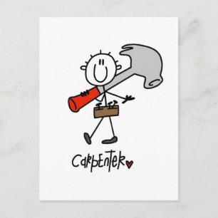 Carte Postale Carpenter de base - Tshirts et cadeaux