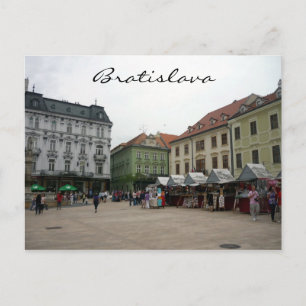 Carte Postale carré bratislava