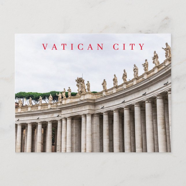 Carte postale Carré de la Cité du Vatican Saint-Pi (Devant)