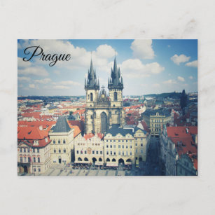 Carte Postale Carré de la vieille ville de Prague