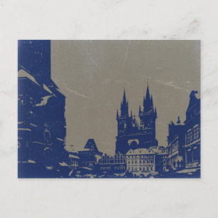 Carte Postale Carré DE LA VIEILLE VILLE DE PRAGUE