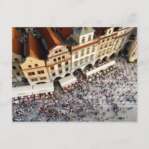 Carte Postale Carré de la vieille ville de Prague