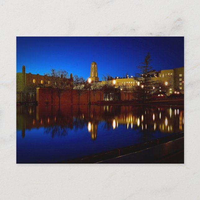 Carte Postale Carré du temple de la piscine (Devant)