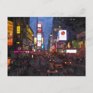 Carte Postale Carré du Times NY
