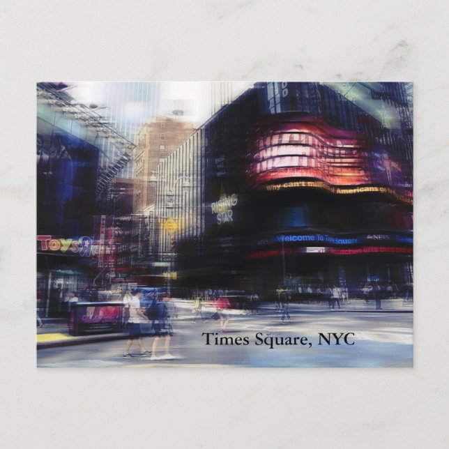 Carte Postale Carré du Times, NYC (Devant)