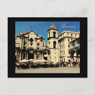Carte postale carré Havana