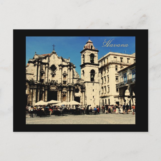 Carte postale carré Havana (Devant)
