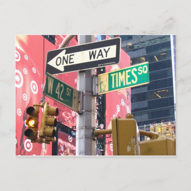 Carte Postale Carré horaire (Devant)