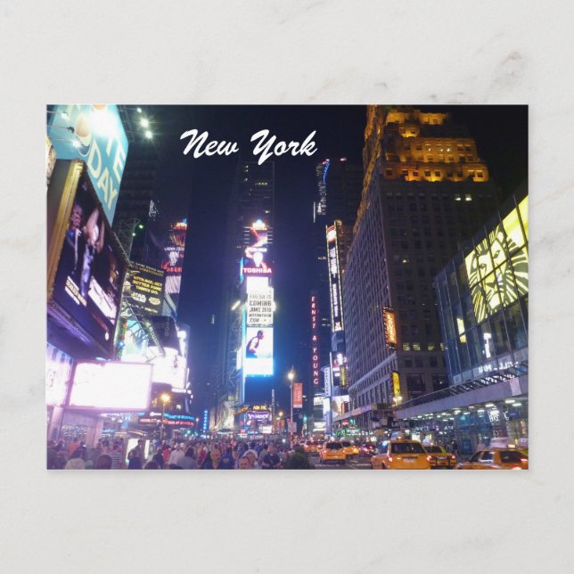Carte Postale carré new york (Devant)