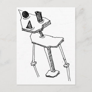 Carte Postale Carré Peg