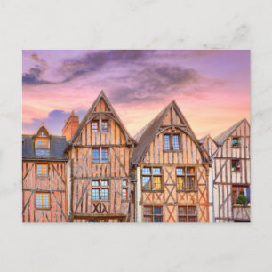 Carte Postale Carré Plumereau à Tours, France