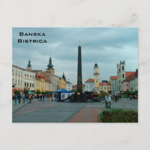 Carte Postale Carré principal - Banska Bistrica
