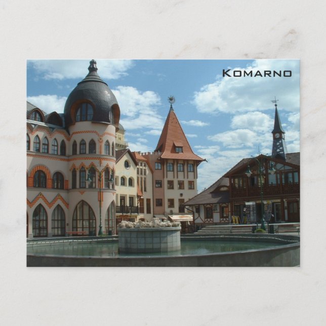 Carte Postale Carré principal - Komarno (Devant)